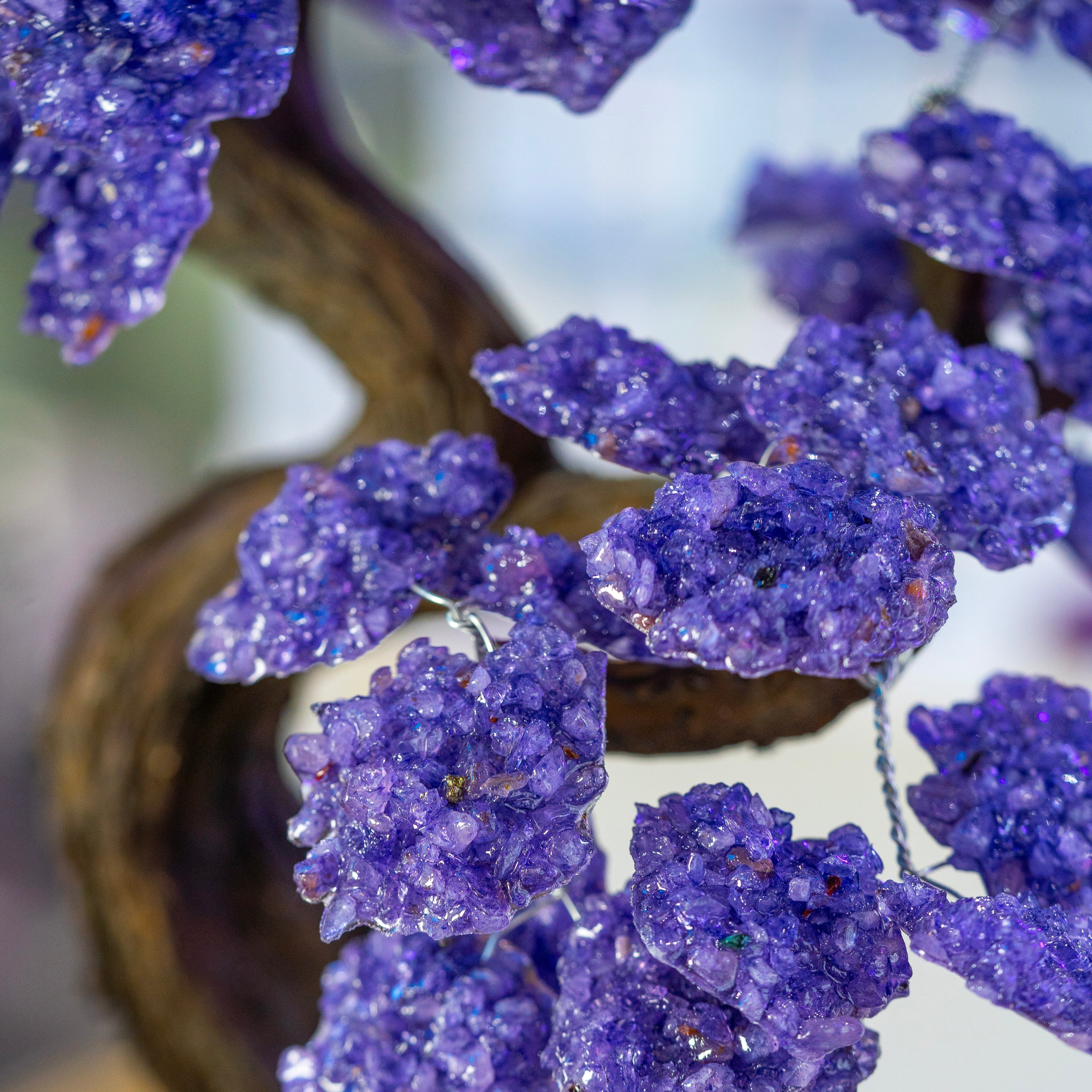 Árbol de amatista grande