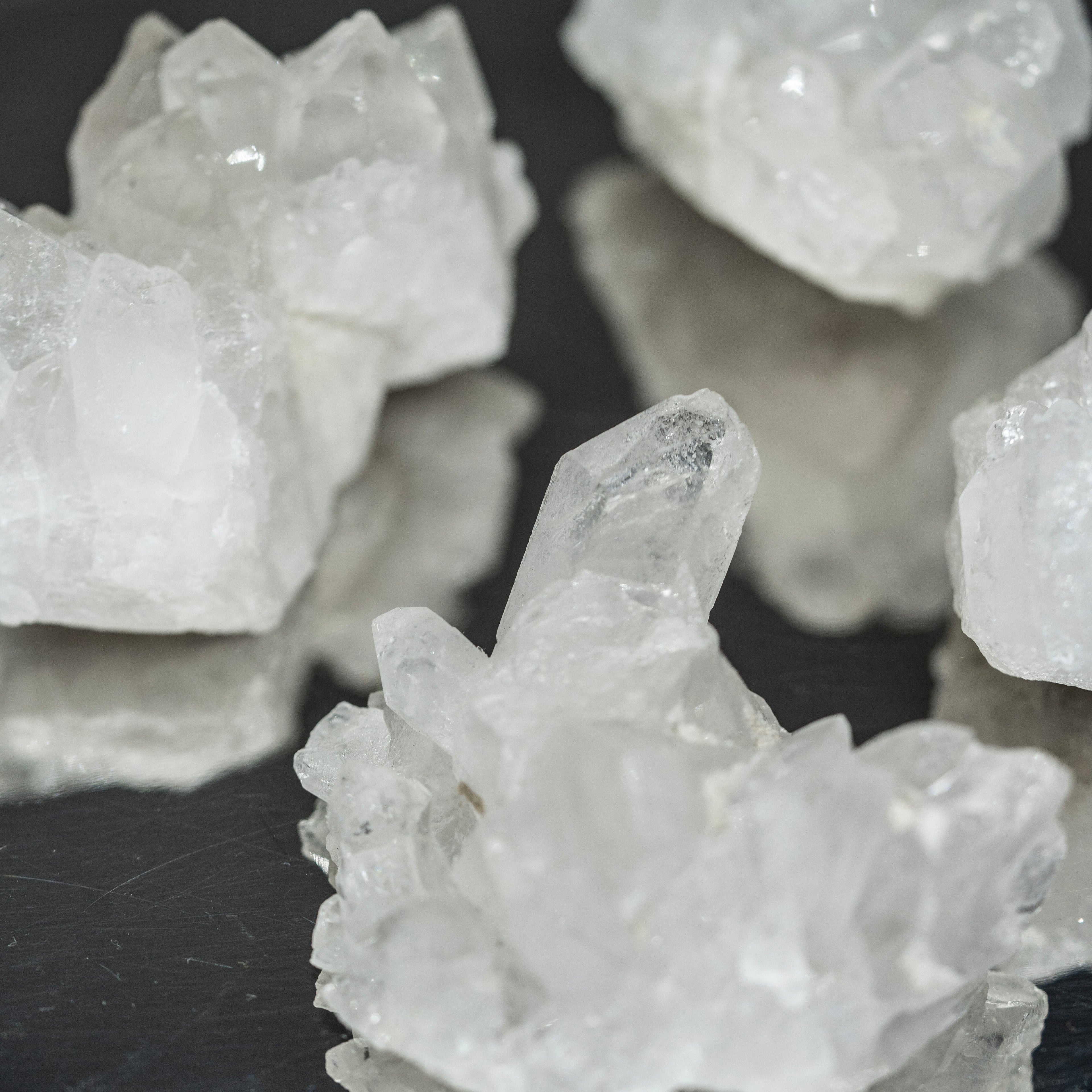 Cuarzo blanco en punta