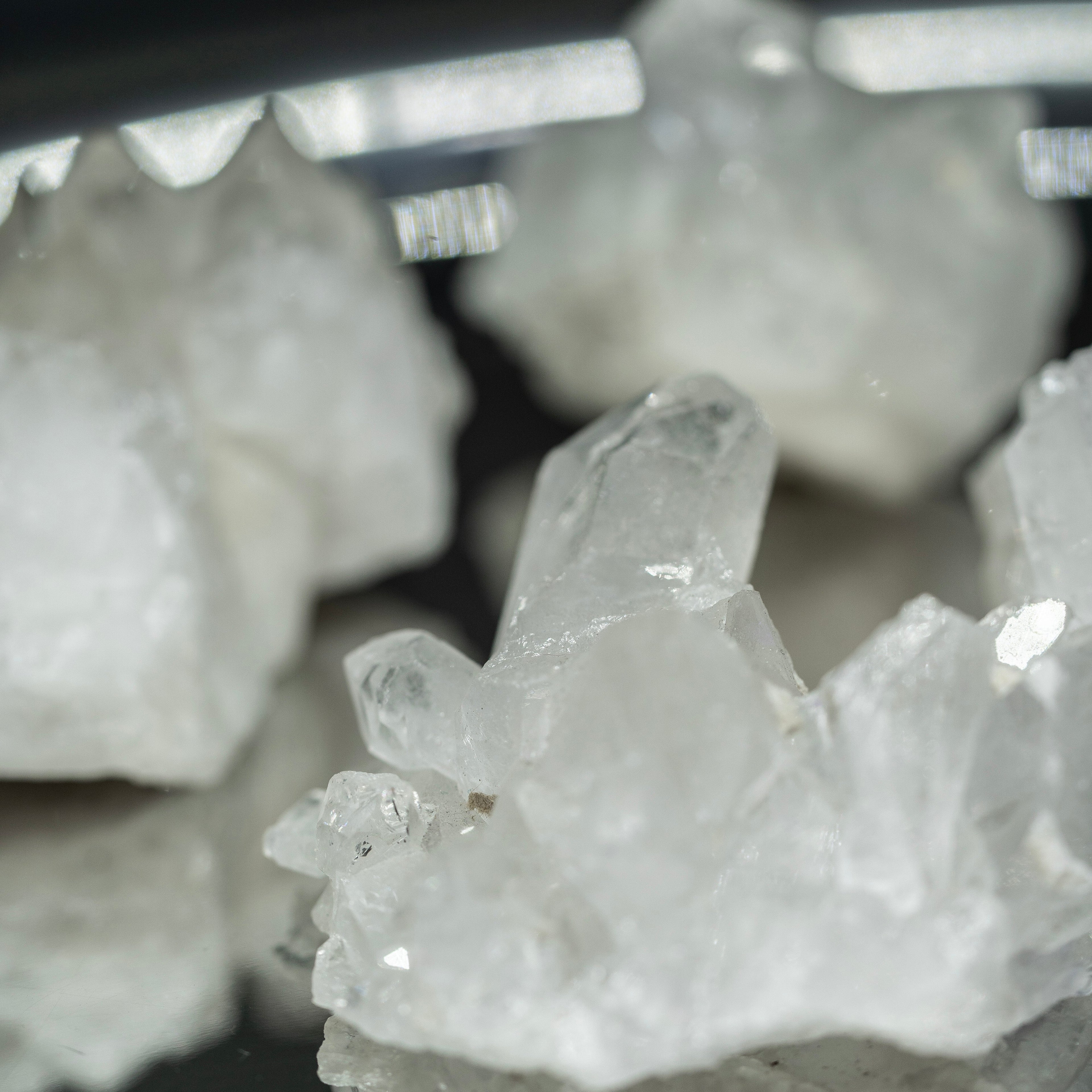 Cuarzo blanco en punta