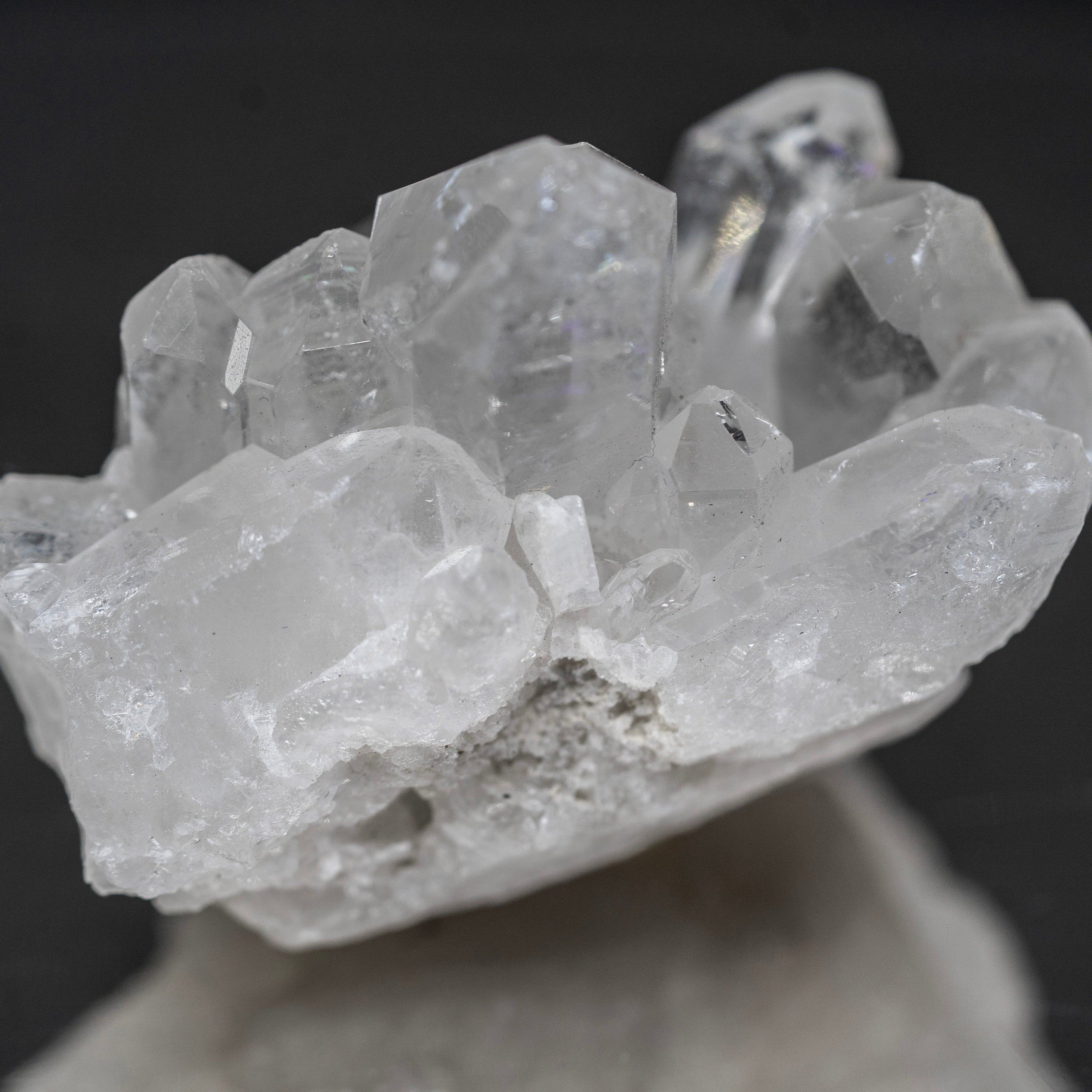 Cuarzo blanco en punta