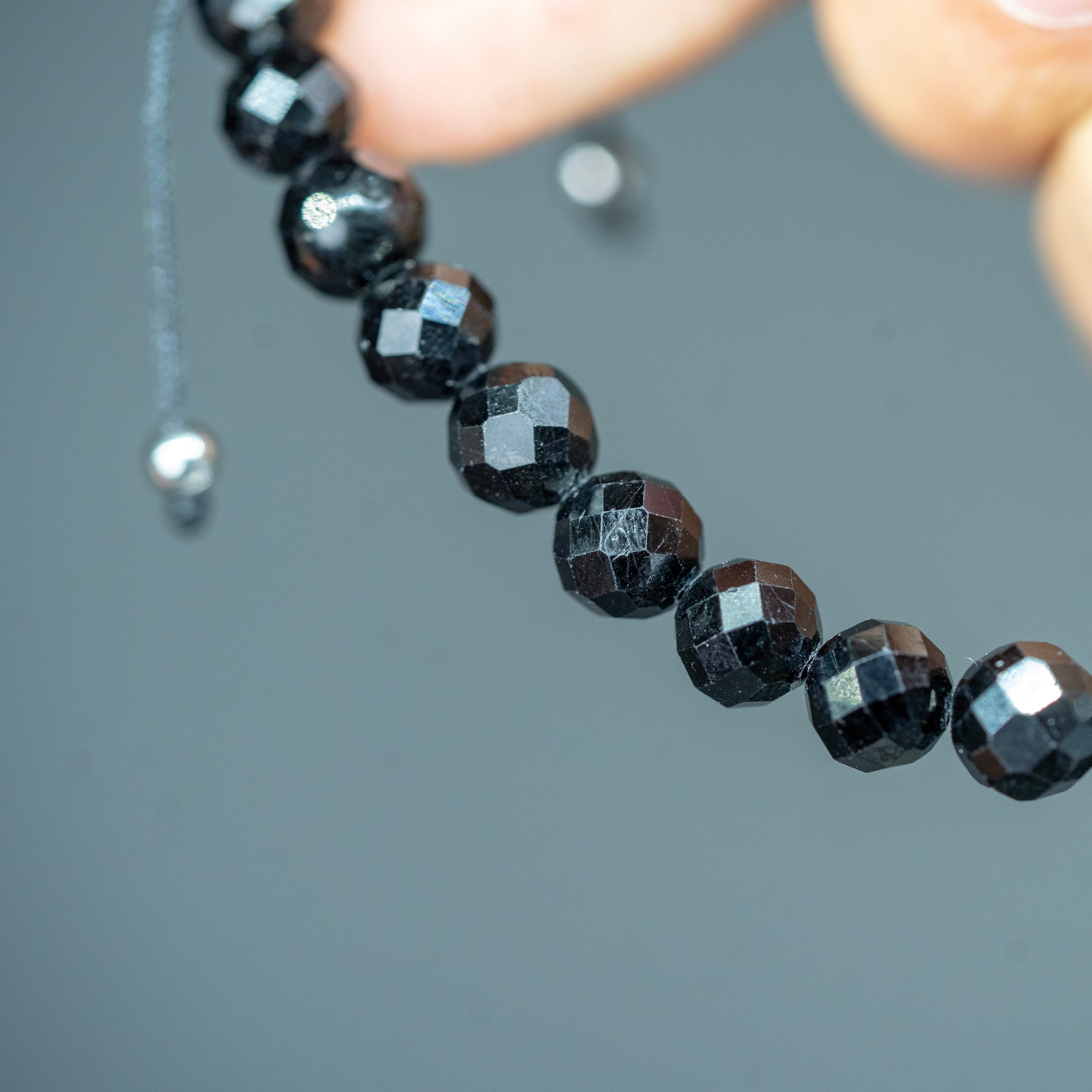 Pulsera turmalina facetado