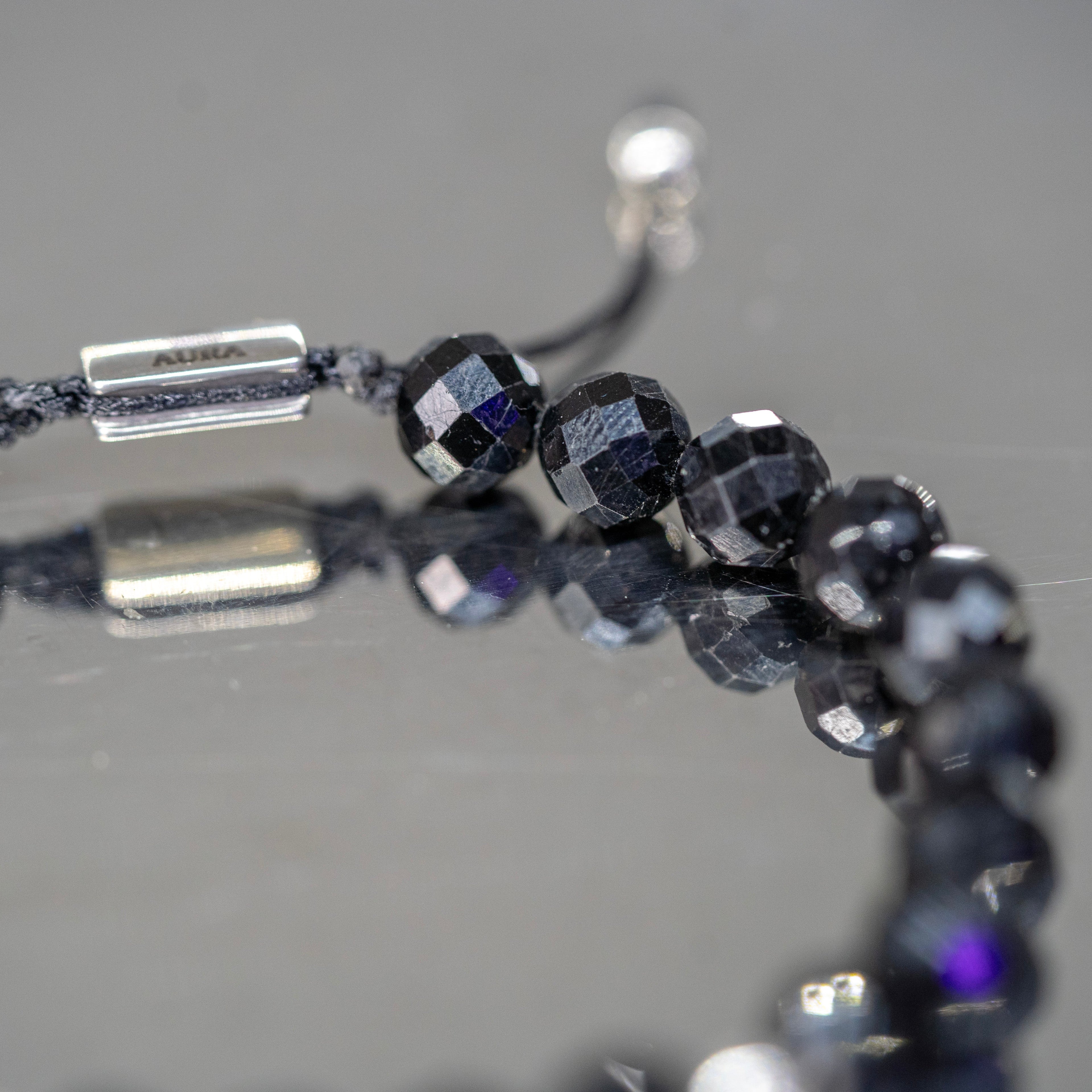 Pulsera turmalina facetado