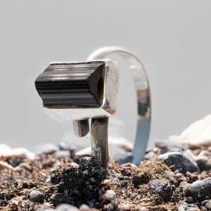 Anillo de Turmalina chico en plata