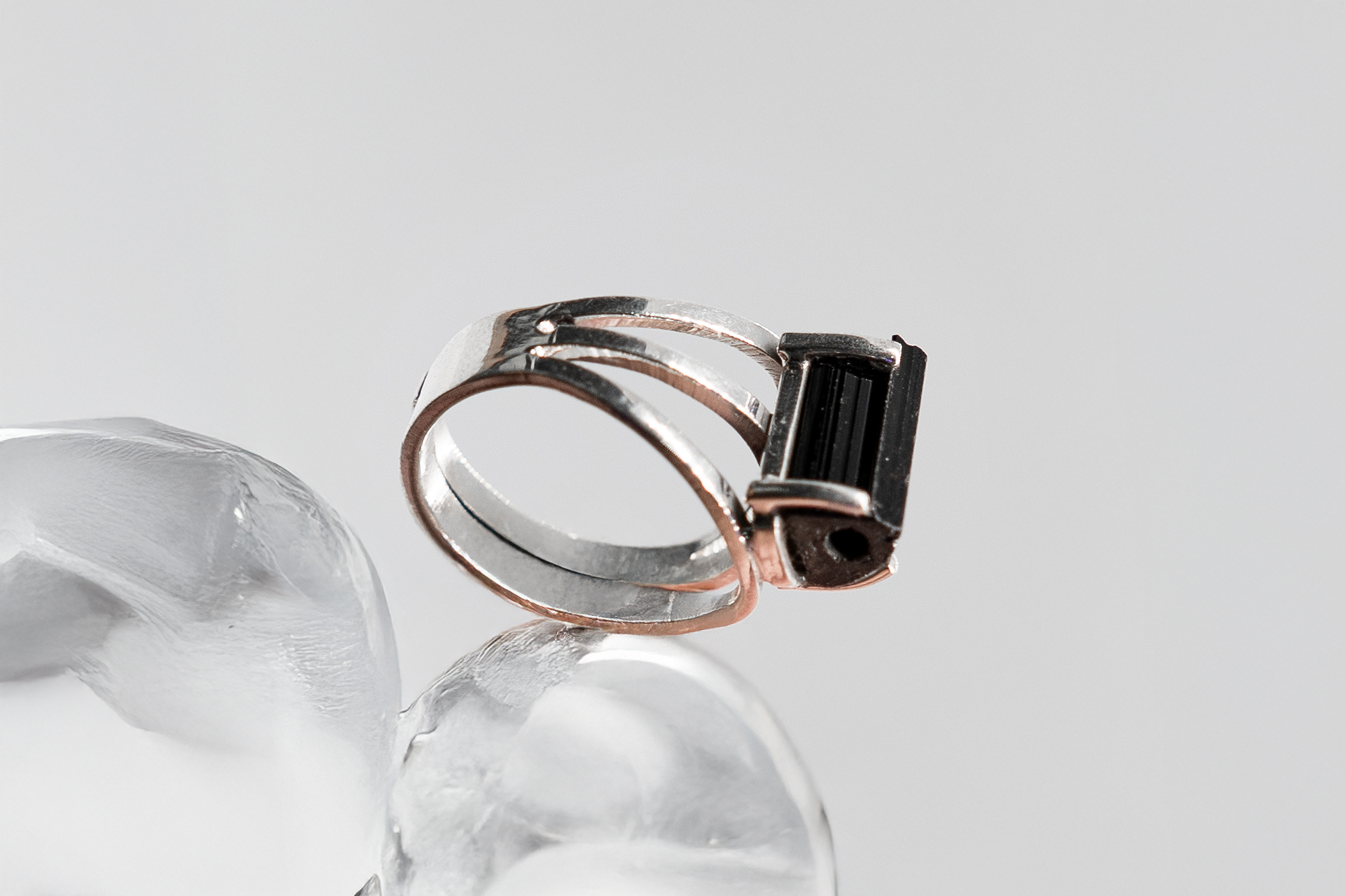 Anillo de Turmalina grande en plata - Imagen 3